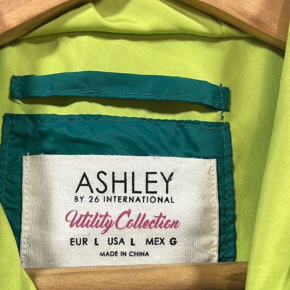 Ashley by 26 international utility windbreaker zip up jacket - Picture 2 of 8